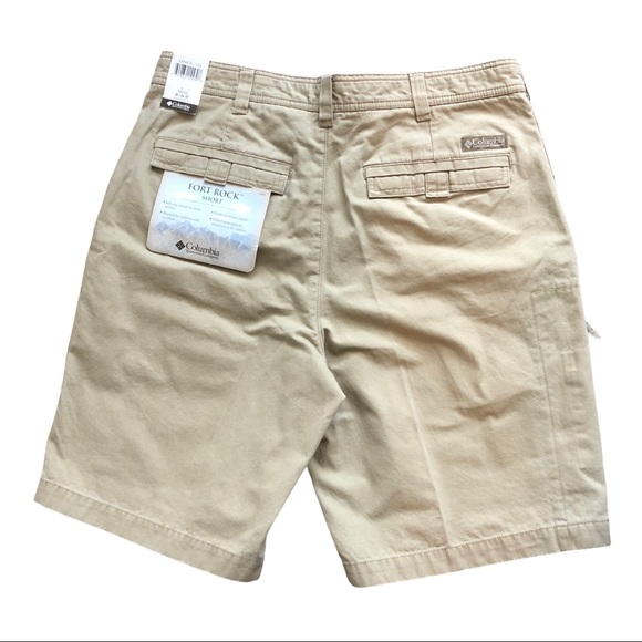 NWT Columbia men Fort Rock shorts UPF 15 Sz 34. - Picture 2 of 10